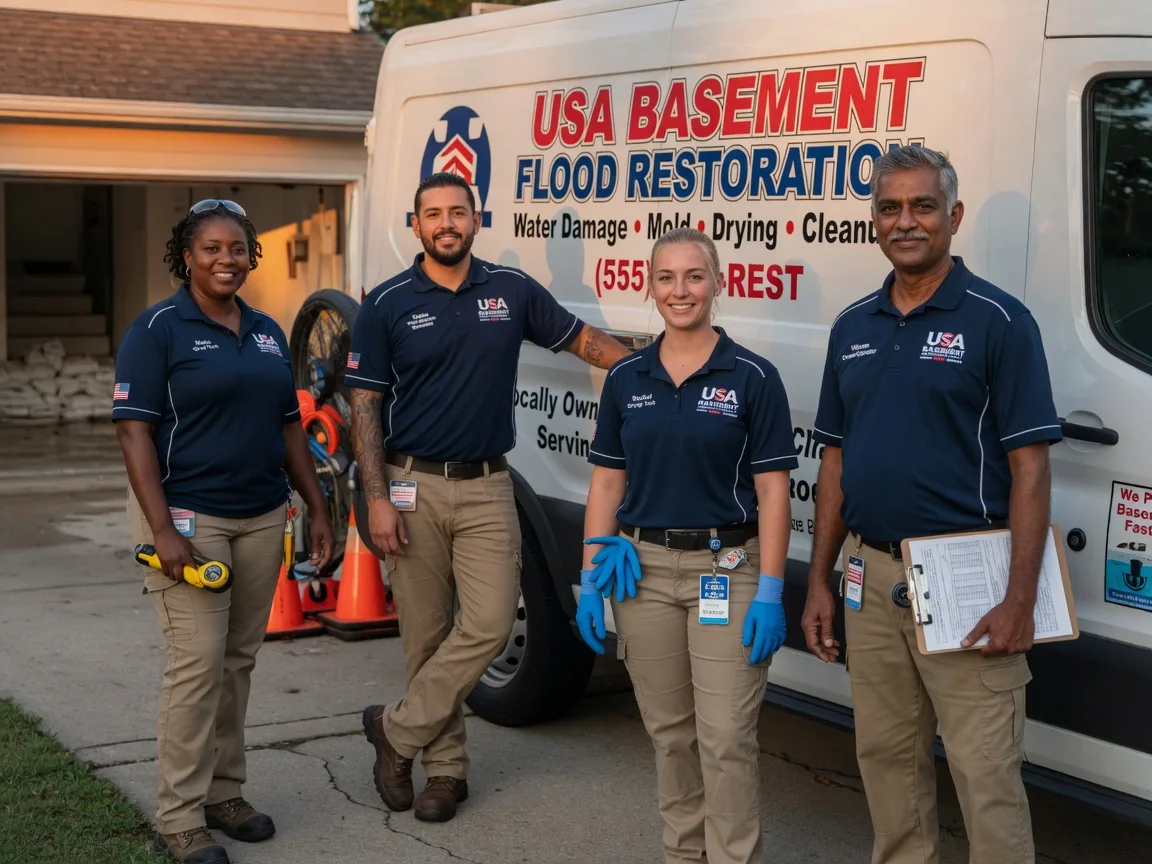 Basement Flood Cleanup company in Loachapoka, AL